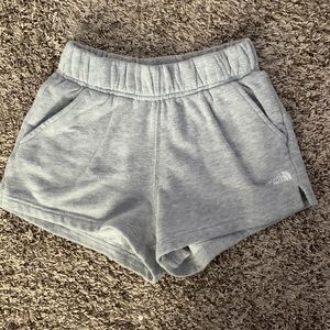 Grey Northface shorts